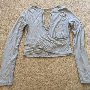 Fabletics wrap crop top